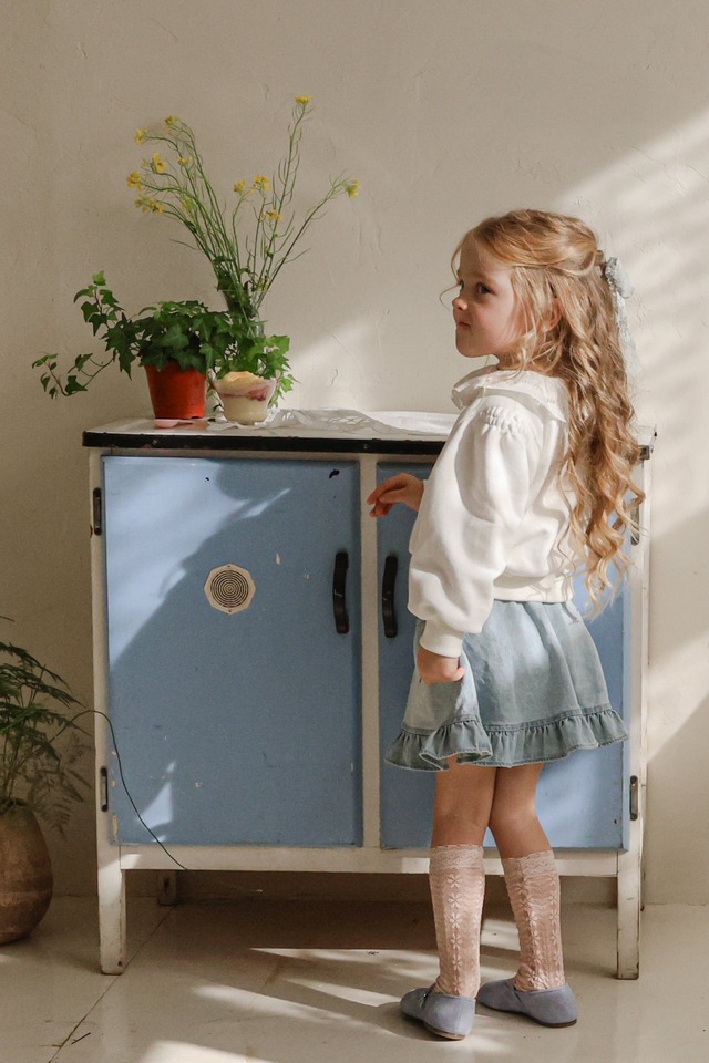 【1/31〆予約】<flo>  Joa denim skirt