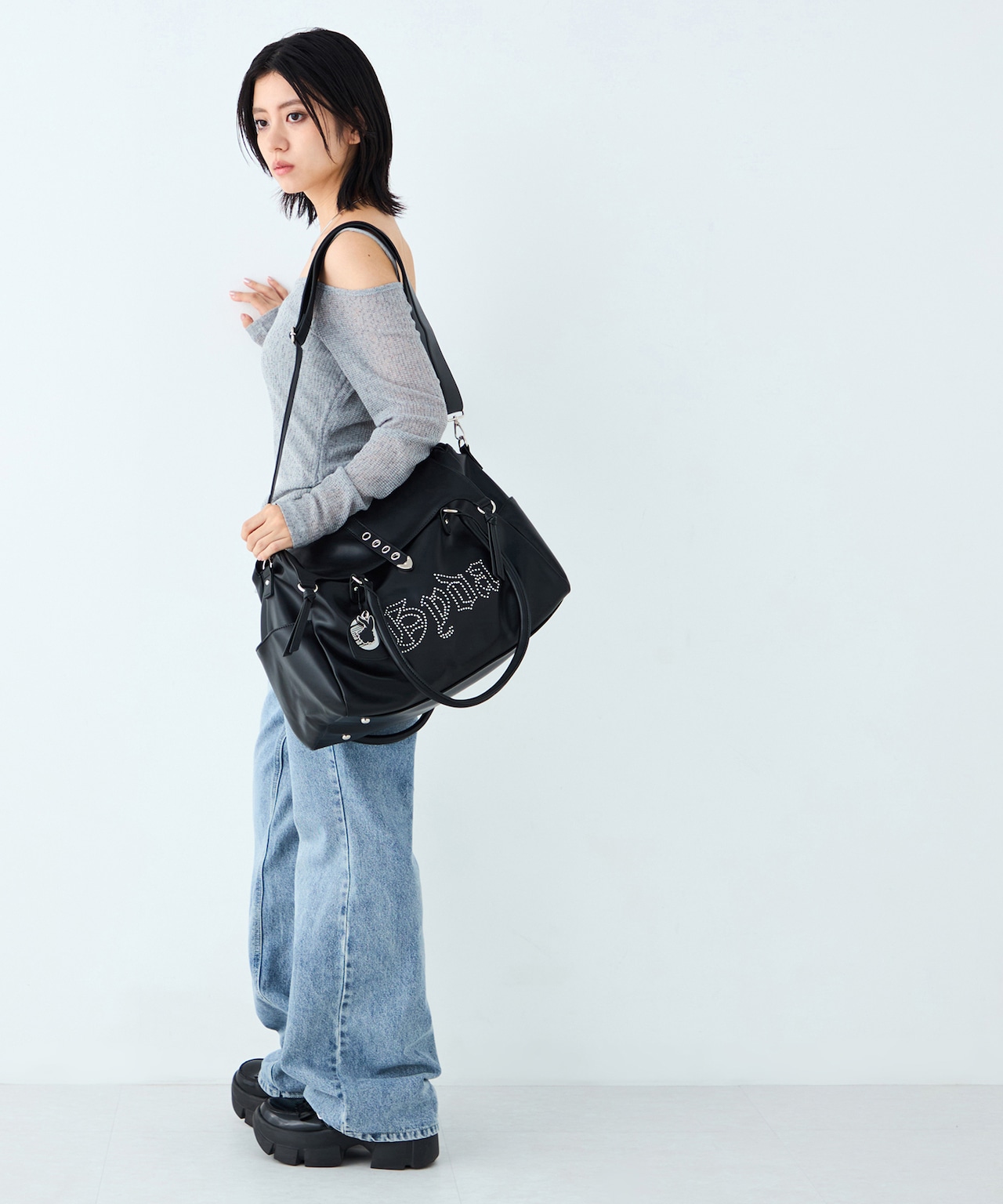 GYDA : 2WAY BOSTON BAG GY-B501
