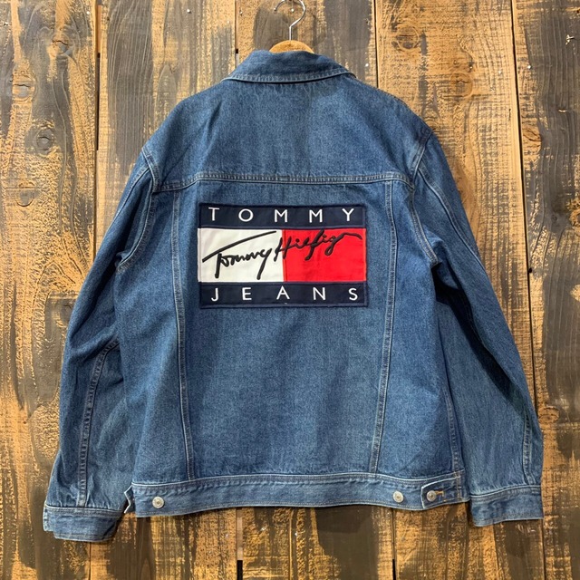 90s TOMMY HILFIGER Denim Jacket | SPROUT ONLINE