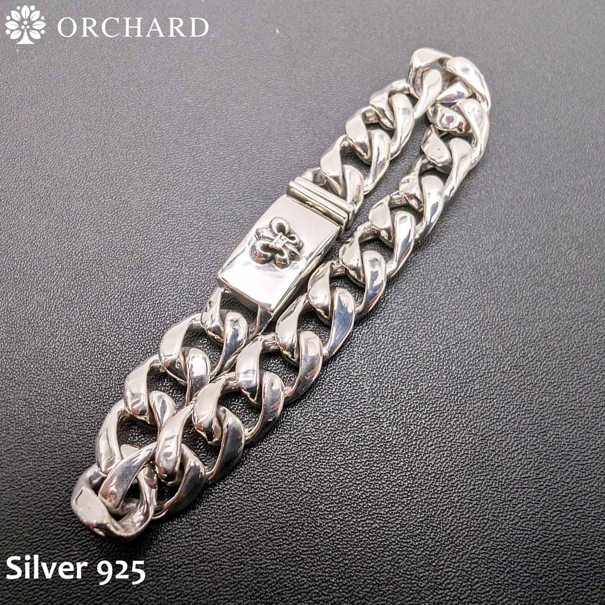 A&Gシルバー フルール・ド・リス ブレスレット A&Gシルバー フルール・ド・リス ブレスレット シルバー925 百合の紋章