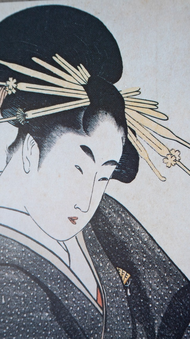 "「歌麿」太陽浮世絵シリーズ" vintage Book