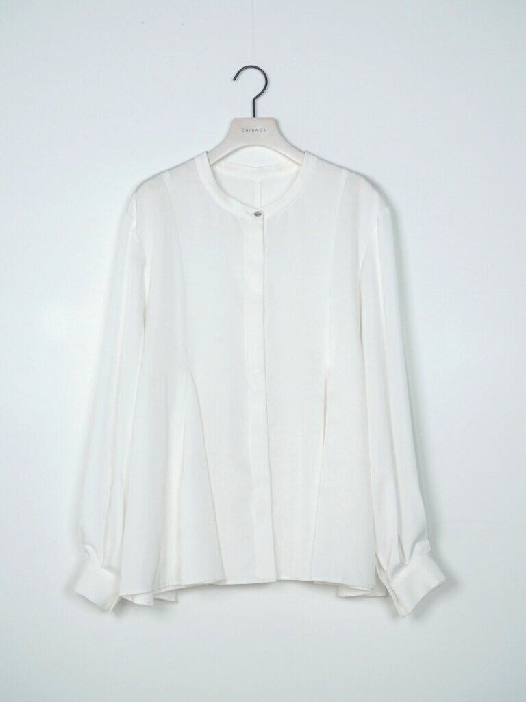 【12/中旬〜下旬入荷次第お届けのご予約】 CHIGNON/シニヨン トライアングルフレアSH 1866-613BZ