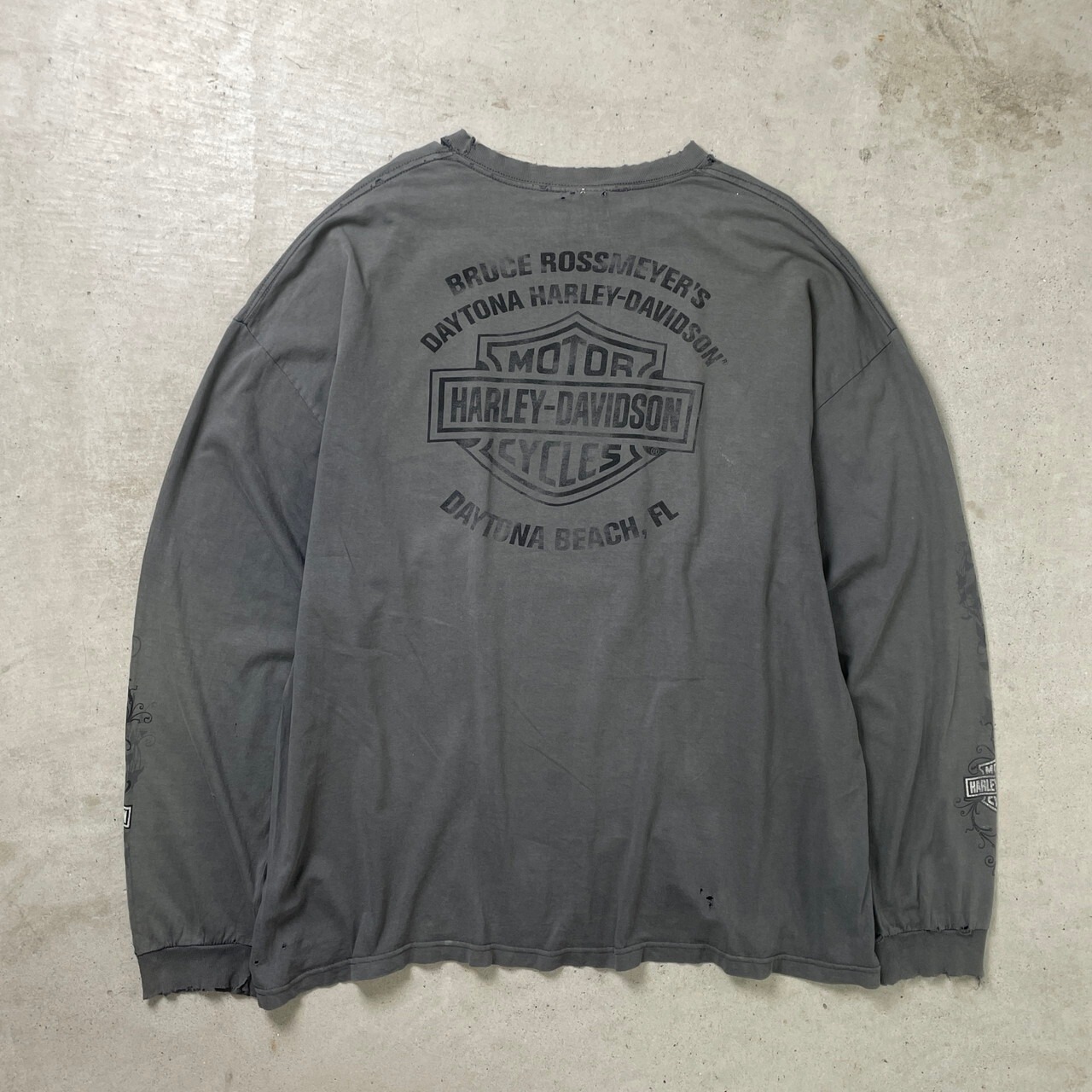 00年代 Harley-Davidson ハーレーダビッドソン ロングTシャツ ロンT 