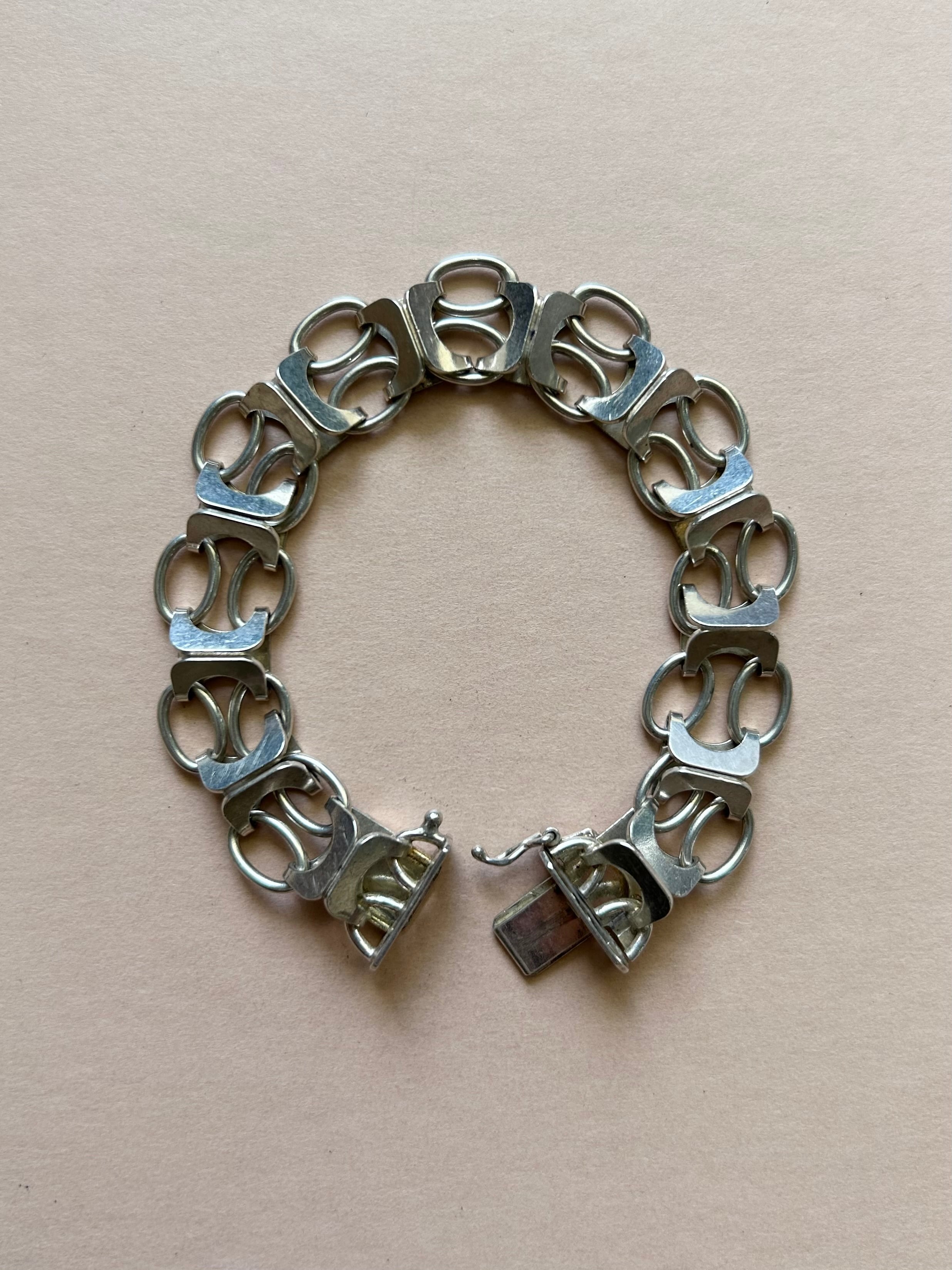 アクセサリー 70's Italy horse bit bracelet silver800 Italian Vintage Horse Bit Bracelet | POED VINTAGE ACCESSORIES