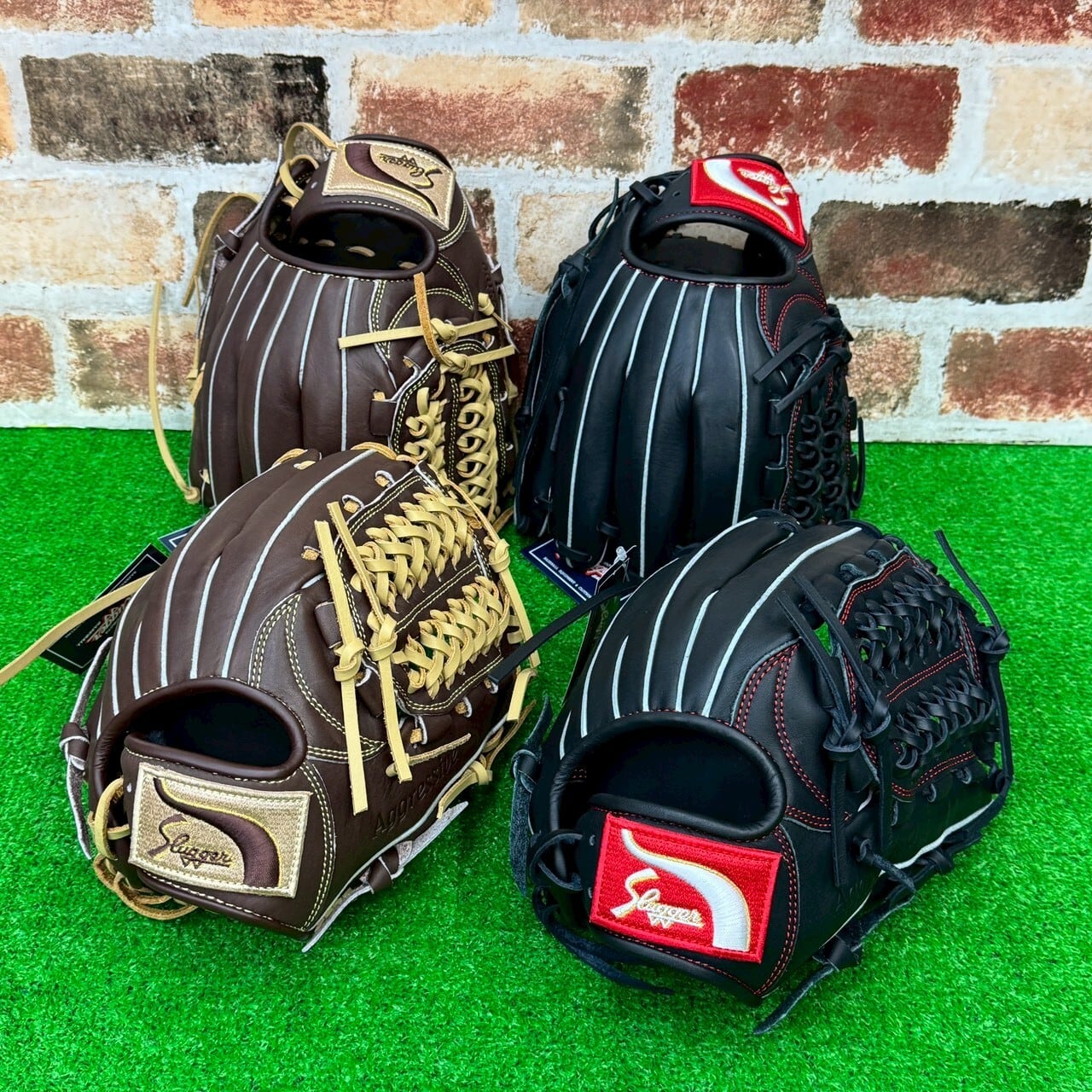 久保田スラッガー 硬式グラブ 外野手用 左投げ KSG-SPV ブラック 高校