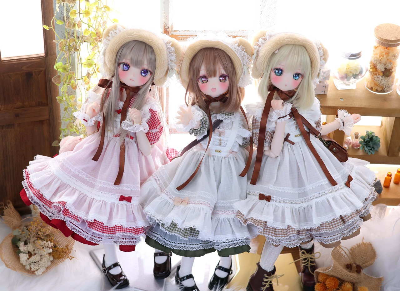 クマ耳ヘッドドレス｜Mini Dollfie Dream ・ 1/4TinyFox PEKO・KUMAKO - 3