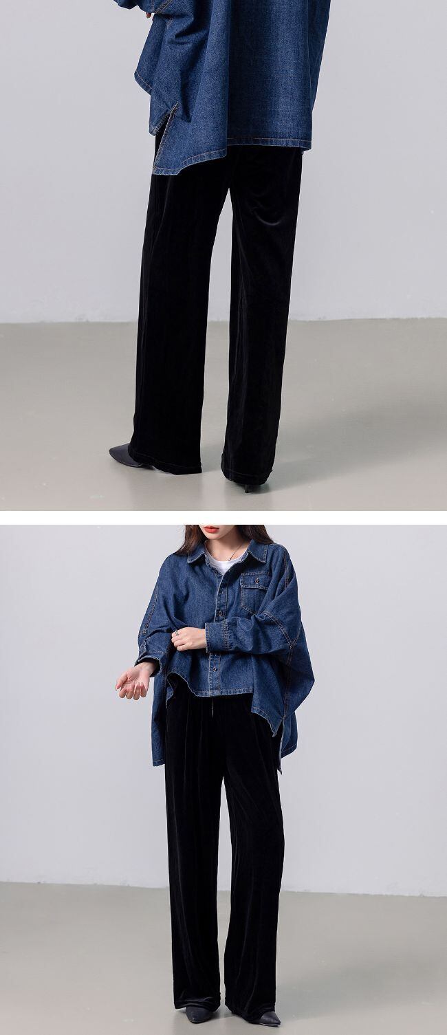 メール便】ベロアワイドパンツ／pants592 | DAY CLOSET｜ レディース