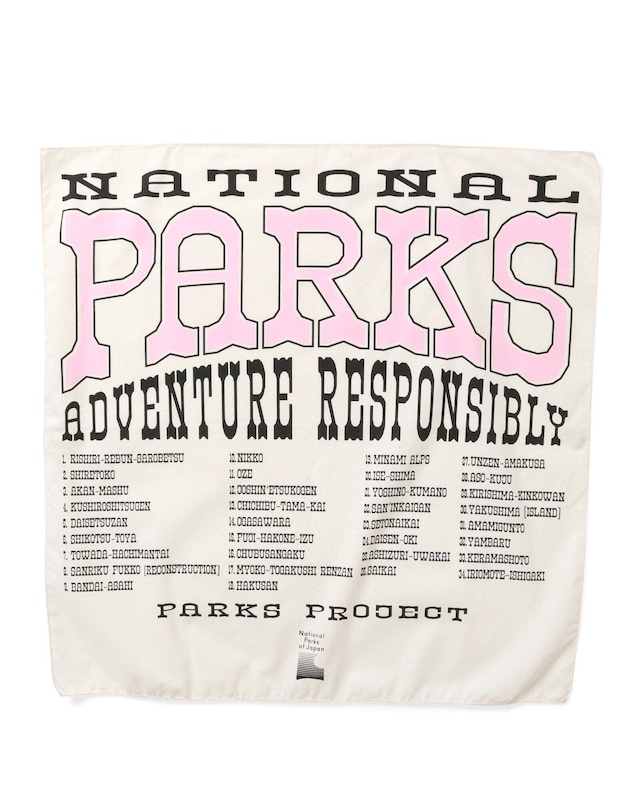 【PARKS PROJECT】All National Parks Bandana