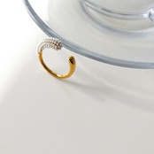 stainless pearl ring R197