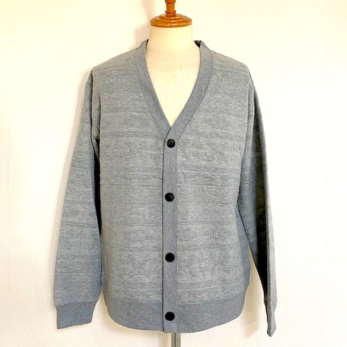 Jacquard Cardigan　Ortega Gray