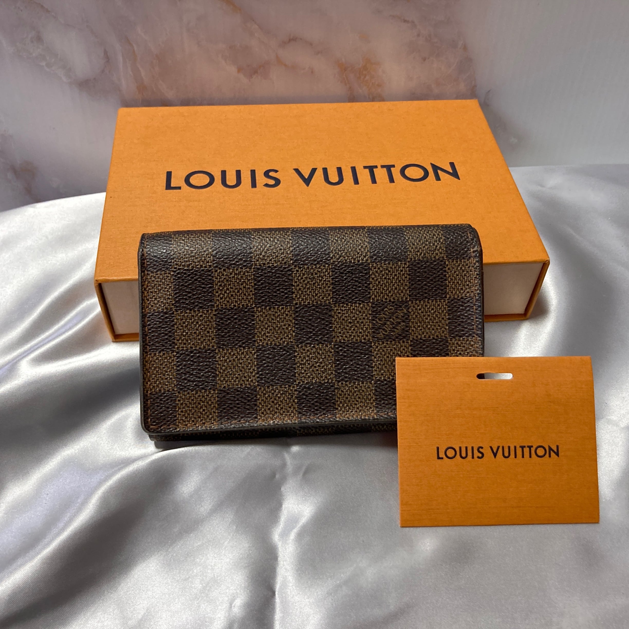 LOUIS VUITTON】ルイヴィトン ダミエ ポルトフォイユトレゾール 財布