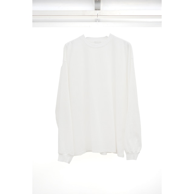 [Blanc YM] (ブランワイエム) BL-24S-CLP Cotton L/S Pullover (White)
