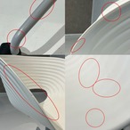 Vitra ヴィトラ Tom Roll トムロール デスクチェア ワークチェア キャスターチェア 椅子 チェア 樹脂座面 ホワイト モダン 北欧 ミニマル
