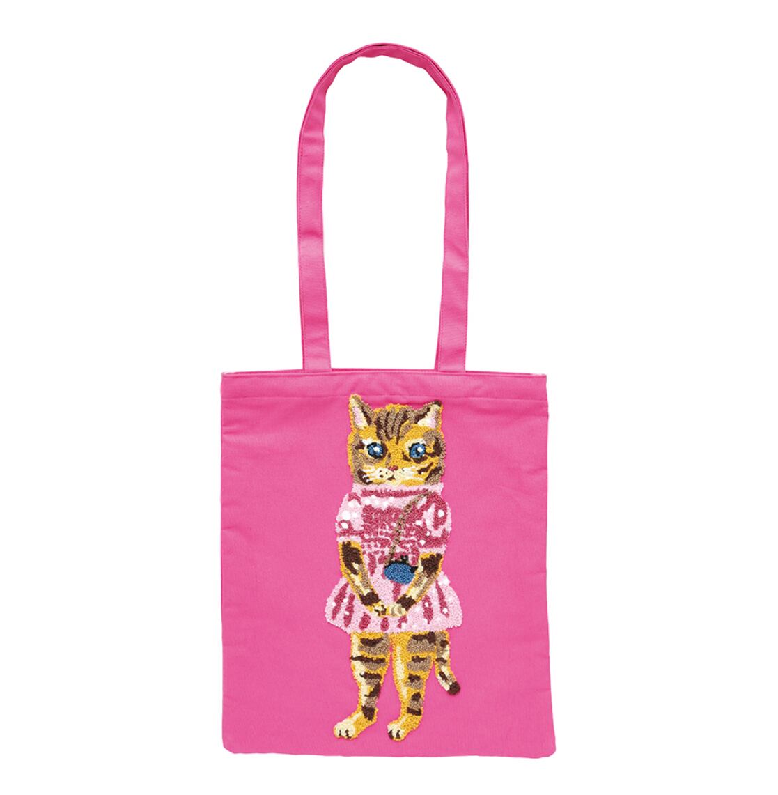 ナタリー・レテ モコモコ刺繍のトートバッグ 全6種 | emzemz