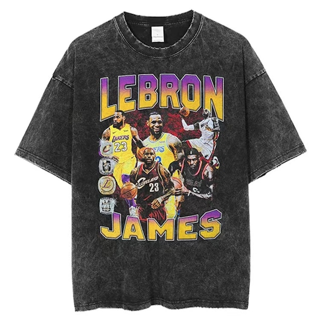 【トップス】JAMES 高品質なバスケットボール半袖Tシャツ 2201221020Y