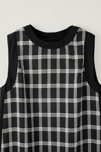 DU260531 Check Design One Piece 【T sizeあり】