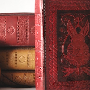 Antique book wallet【Rabbit】