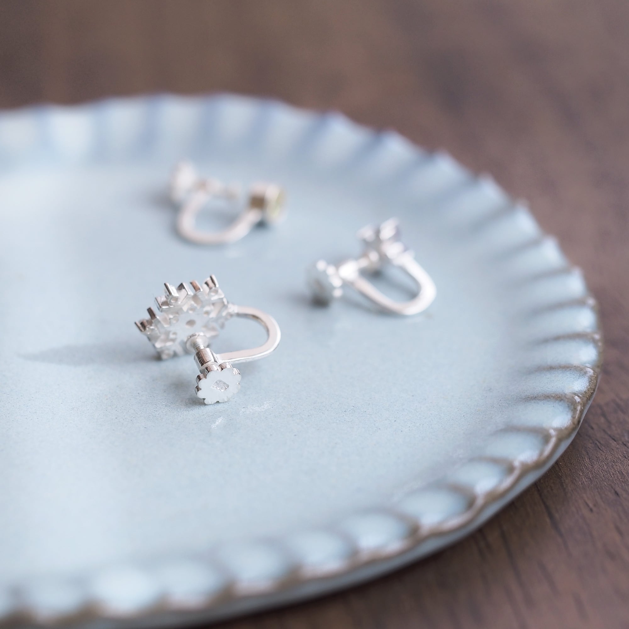 パール 極小 星 ピアス イヤリング シルバー925 | クラウドジュエリー