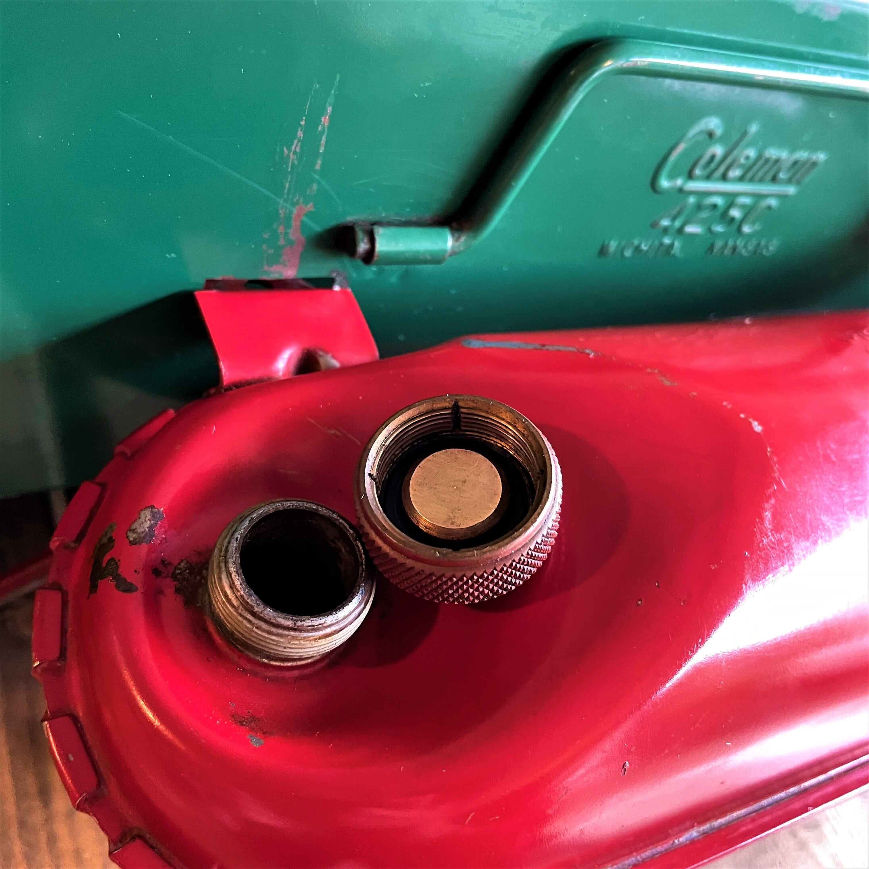 コールマン 425C ツーバーナー 赤脚 赤足 コンパクト ビンテージ