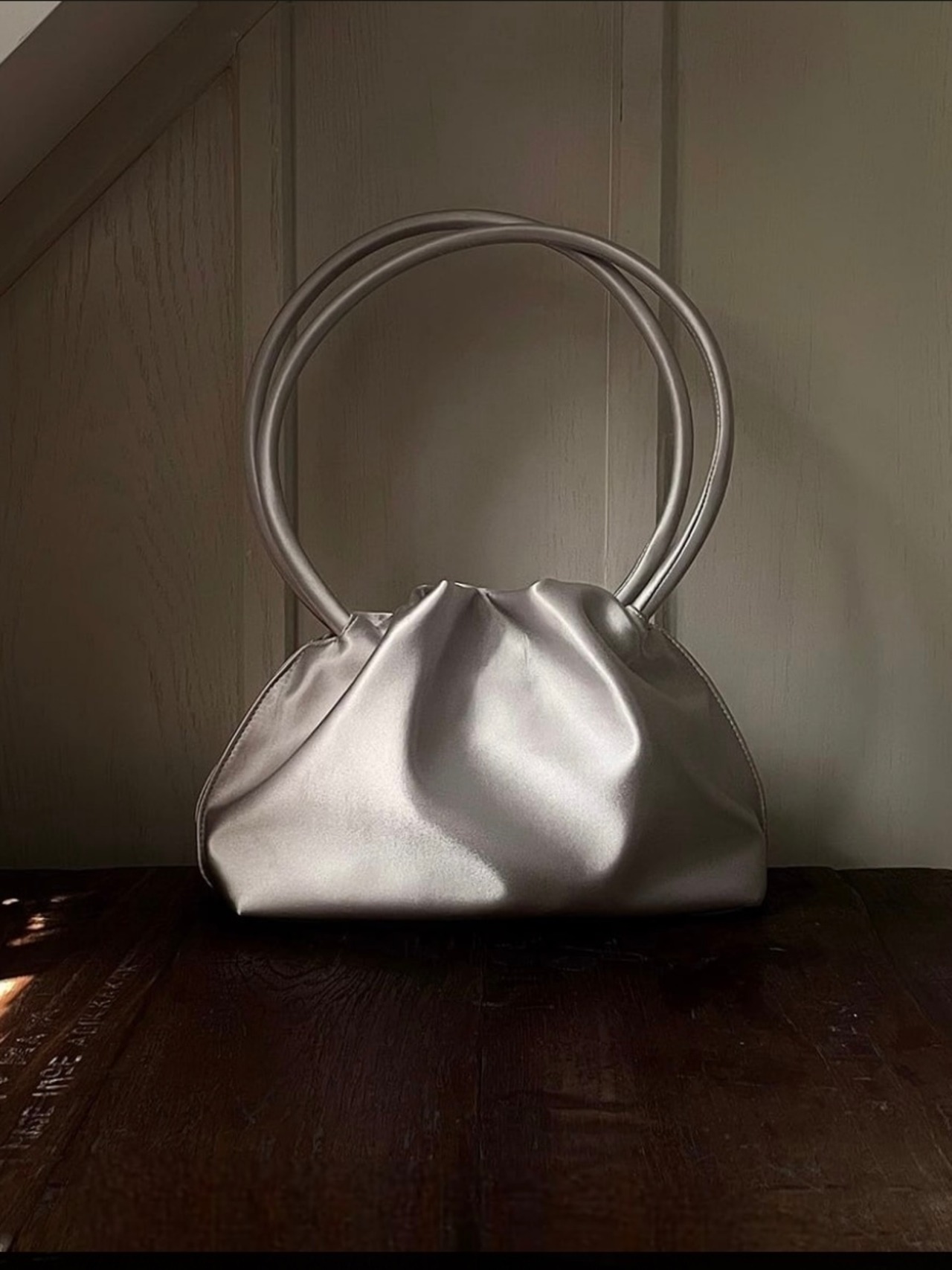 Silver  cloud bag【H00014】