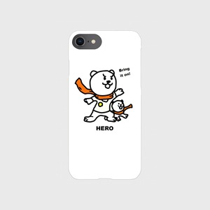 ヒーローくま｜iPhoneケース｜iPhone X/XS/iPhone6/6s/7/8対応