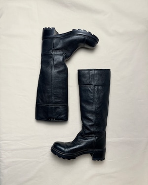PRADA - Deer Skin Long Boots 36 1/2
