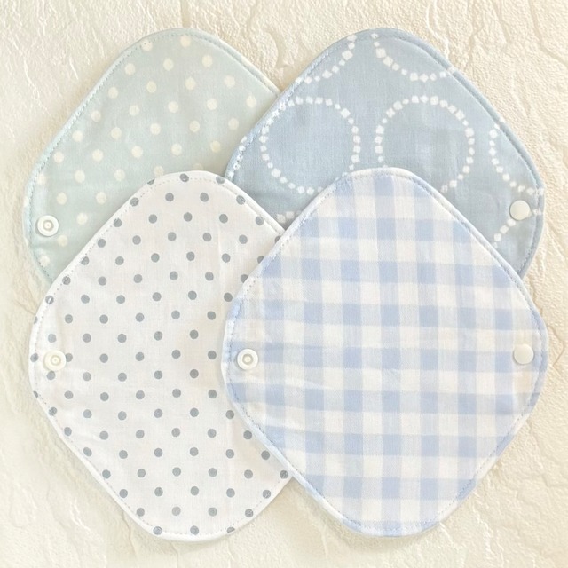 使い方2通り✩2way 布ナプキン 布ライナー フランネル 無添加･無漂白 防水タイプ 383