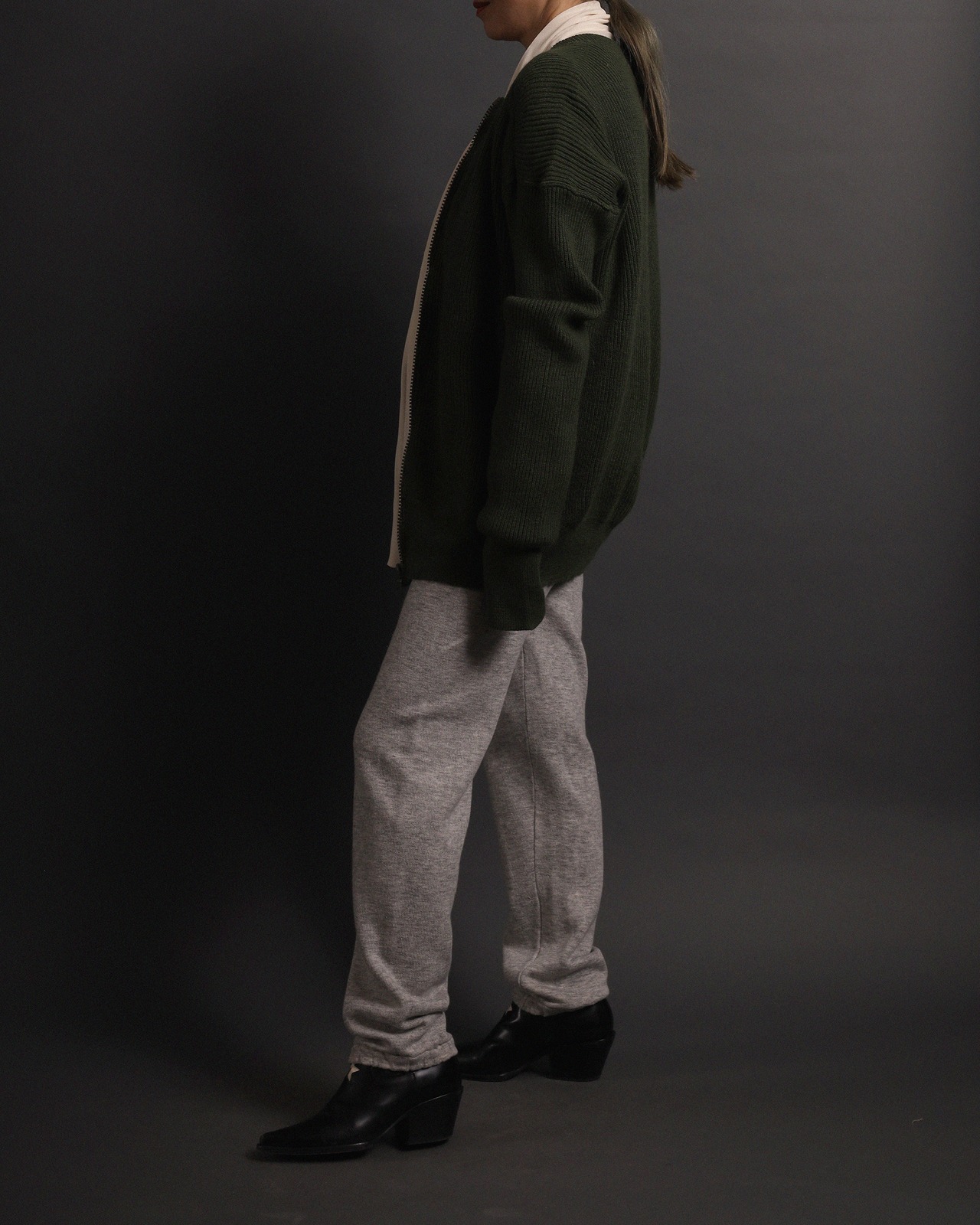 1970-80’s Military / Driving Knit Cardigan