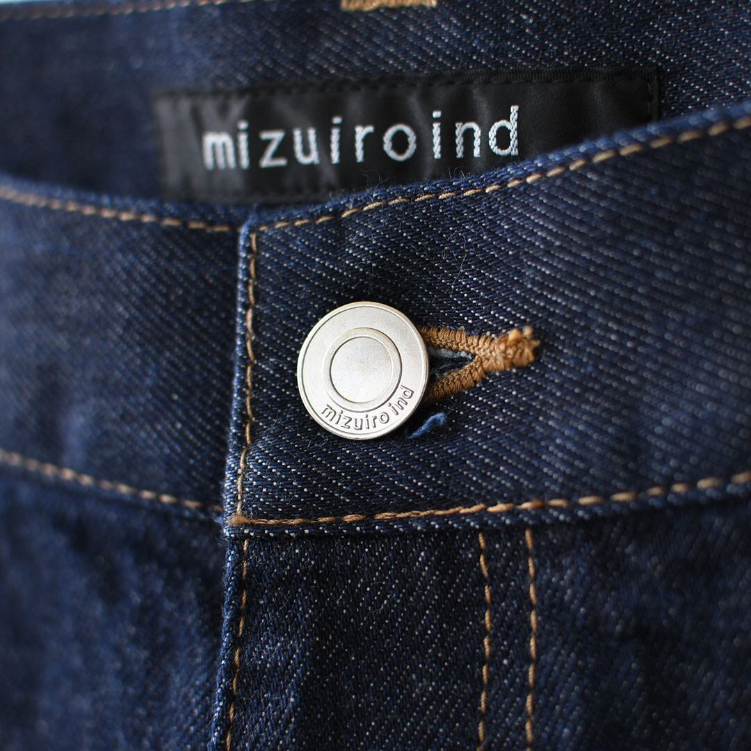 mizuiro ind [ミズイロ インド] high waist denim PT [1-260030] ハイ