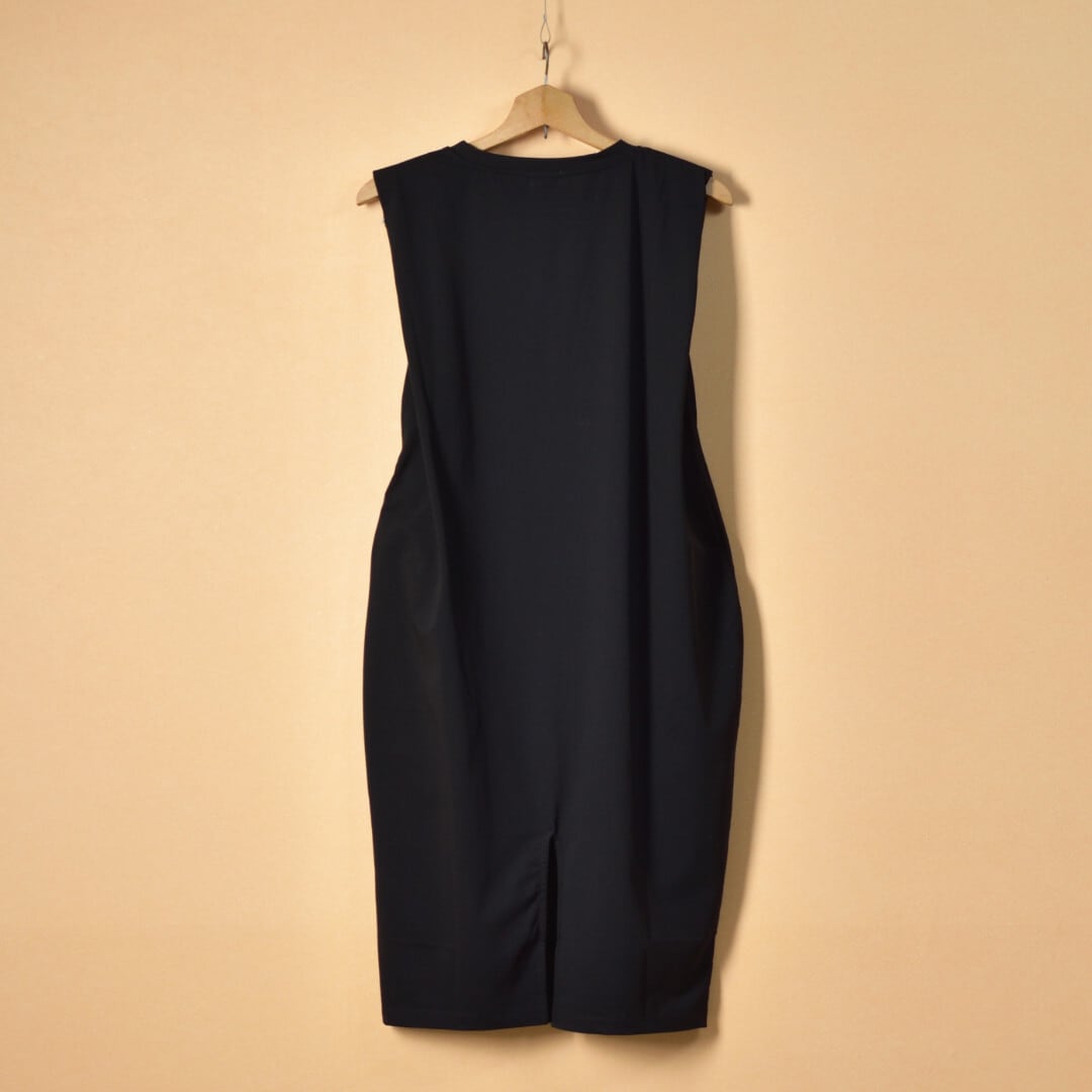 IKITSUKE イキツケ カットソードレス・ブラック【送料無料】