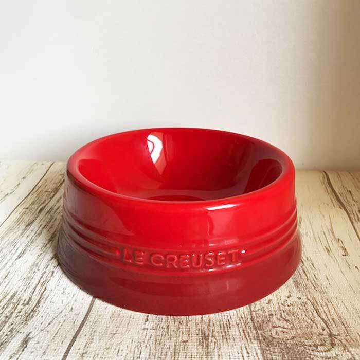 LE CREUSET ル・クルーゼ ペットボウル (Mサイズ) チェリー LE CREUSET ル・クルーゼ ペットボウル (Mサイズ) チェリー