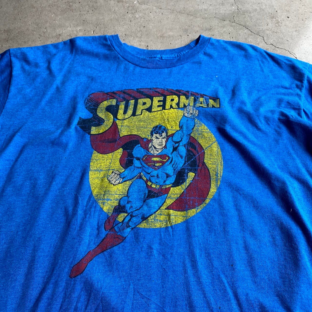 Superman スーパーマン アメコミ プリントTシャツ Tシャツ メンズXL 