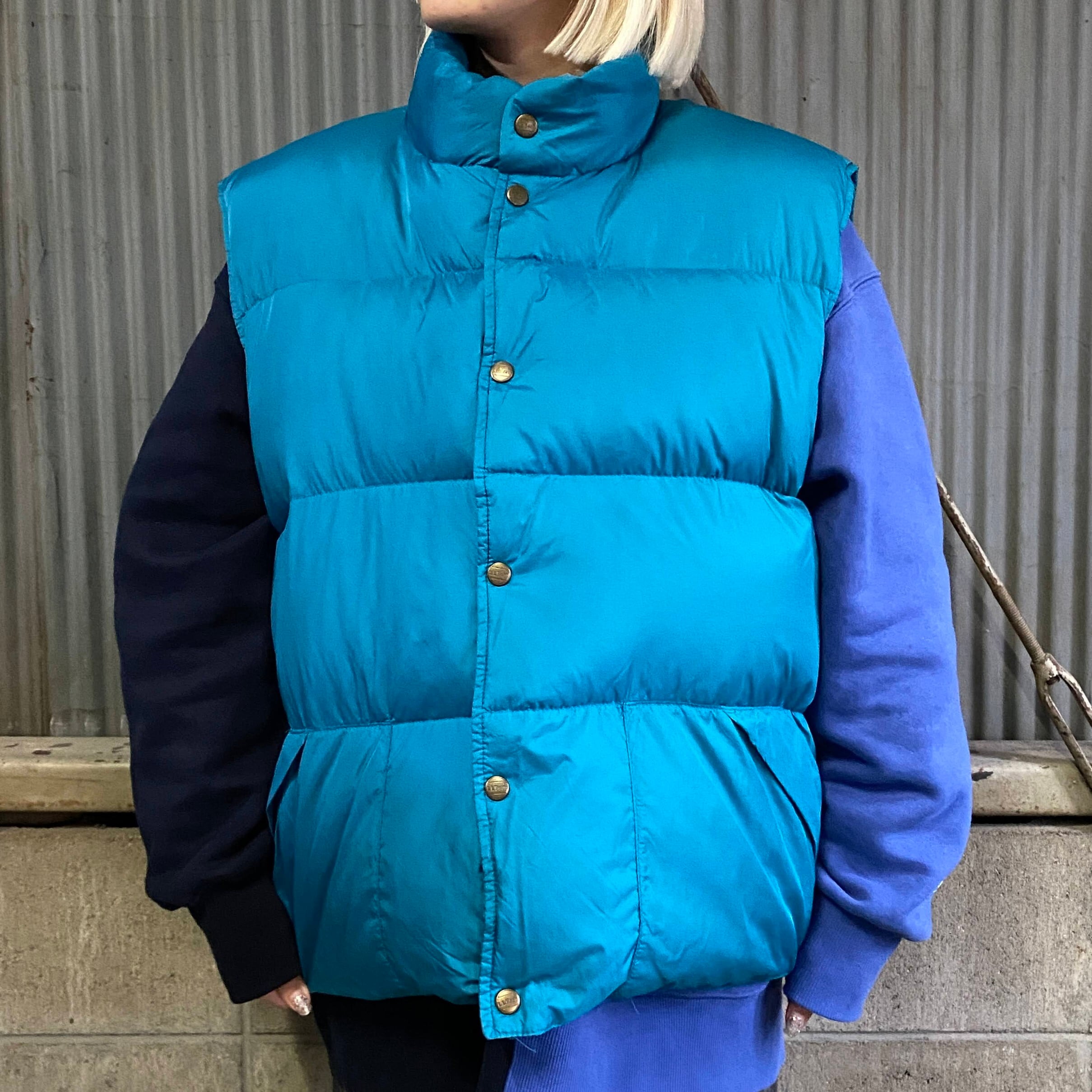 l.l.bean ダウンベスト XL tall 90s ヴィンテージ-