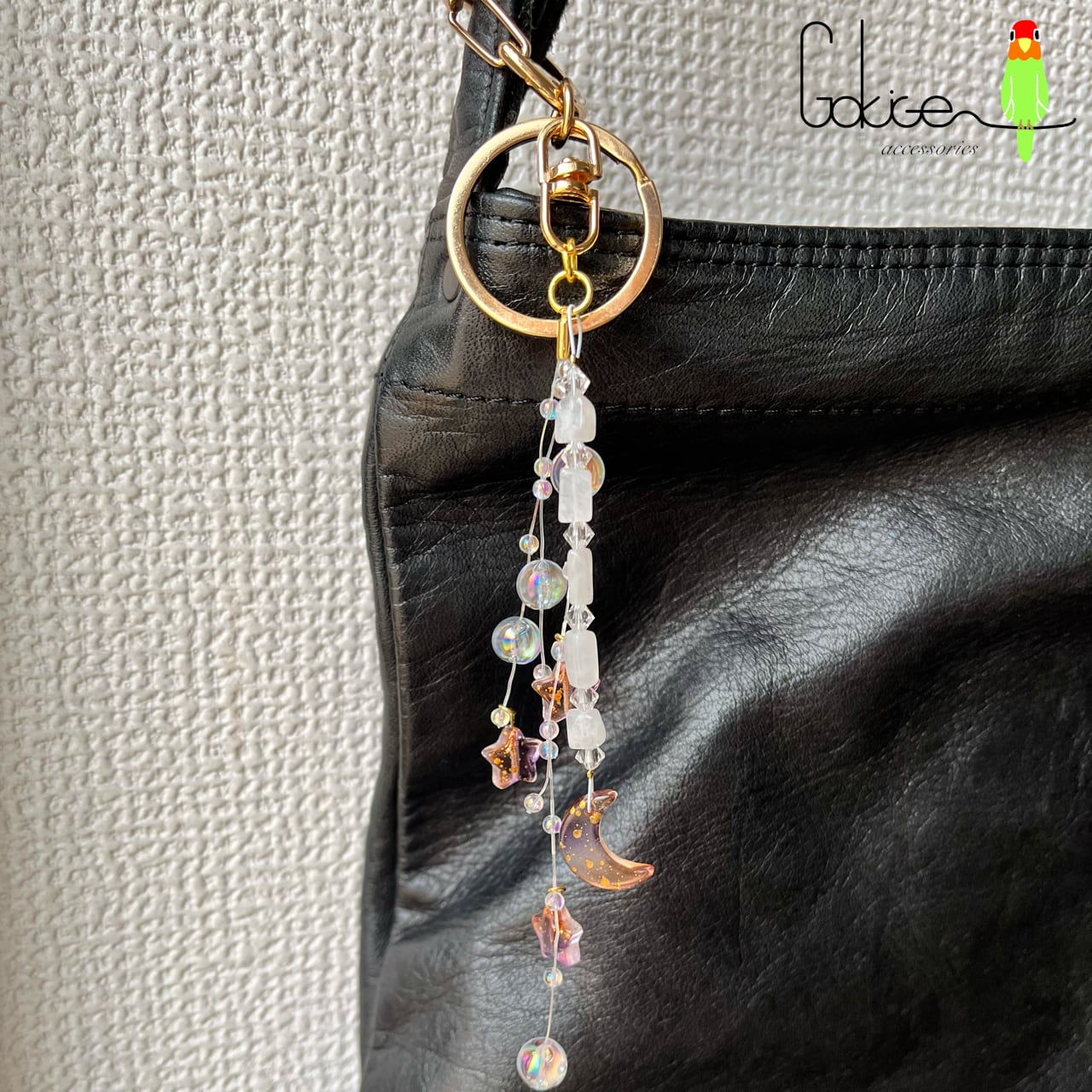 S-9　訳ありSALE！　ホワイトムーンストーン　天然石　お守り　チャーム 6704acbf16225db6c9e6794bb20047