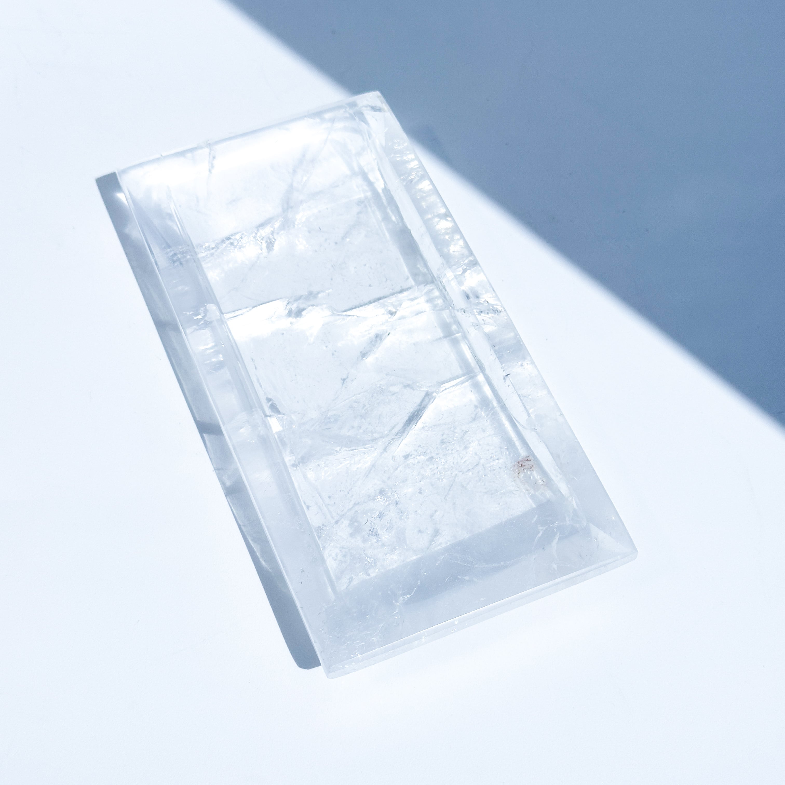 クリアクォーツのトレー 01◇ Clear Quartz ◇ 天然石・鉱物・パワーストーン・インテリア