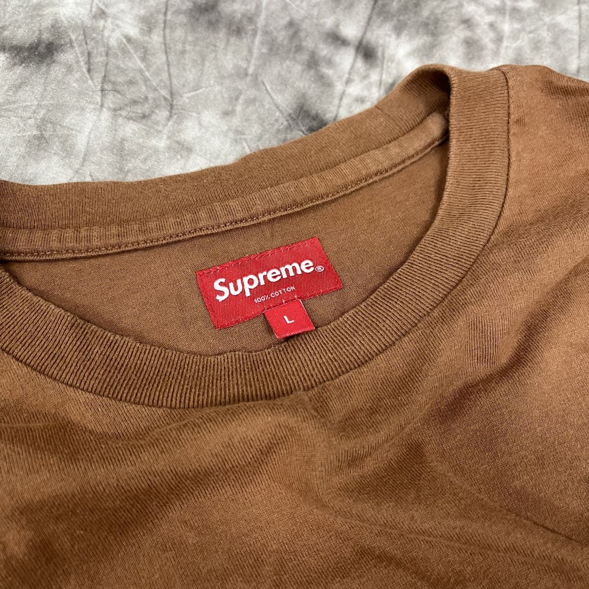 Tシャツ/カットソー(七分/長袖)Supreme Small Box L/S Tee