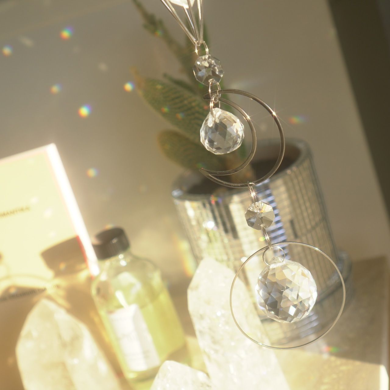 Undine 02 - Quartz / ジェムピラー / Gem Pillar Interior Jewelry