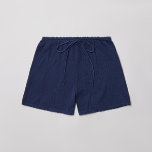 Eyelet shorts/navy