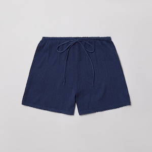 Eyelet shorts/navy