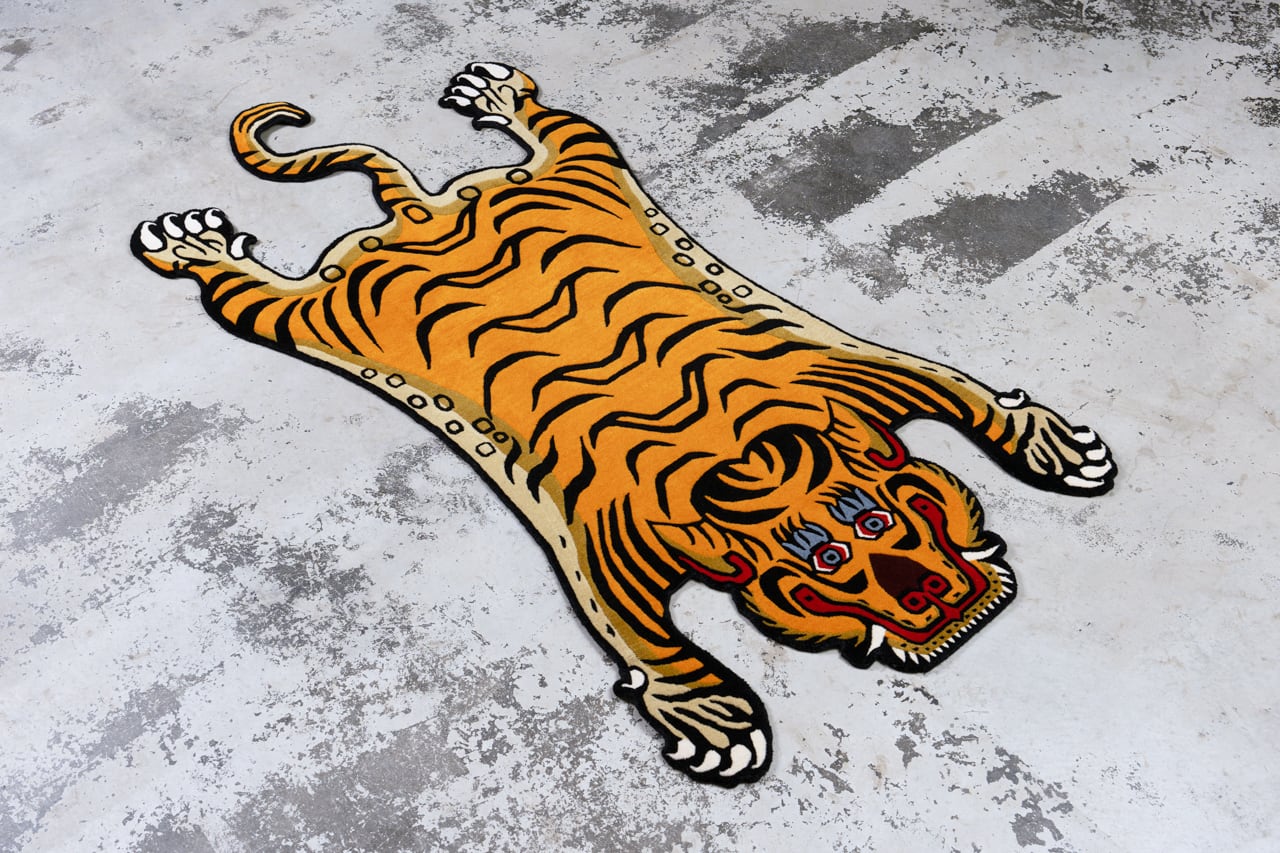 Tibetan Tiger Rug 《Lサイズ•ウール303》チベタンタイガーラグ
