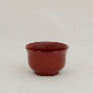 菊 KIKU  朱 (ぐい呑み）