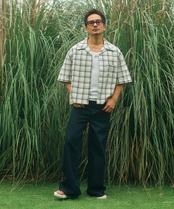 【#Re:room】VINTAGE CHECK SHORT LENGTH SHIRTS［RES101］