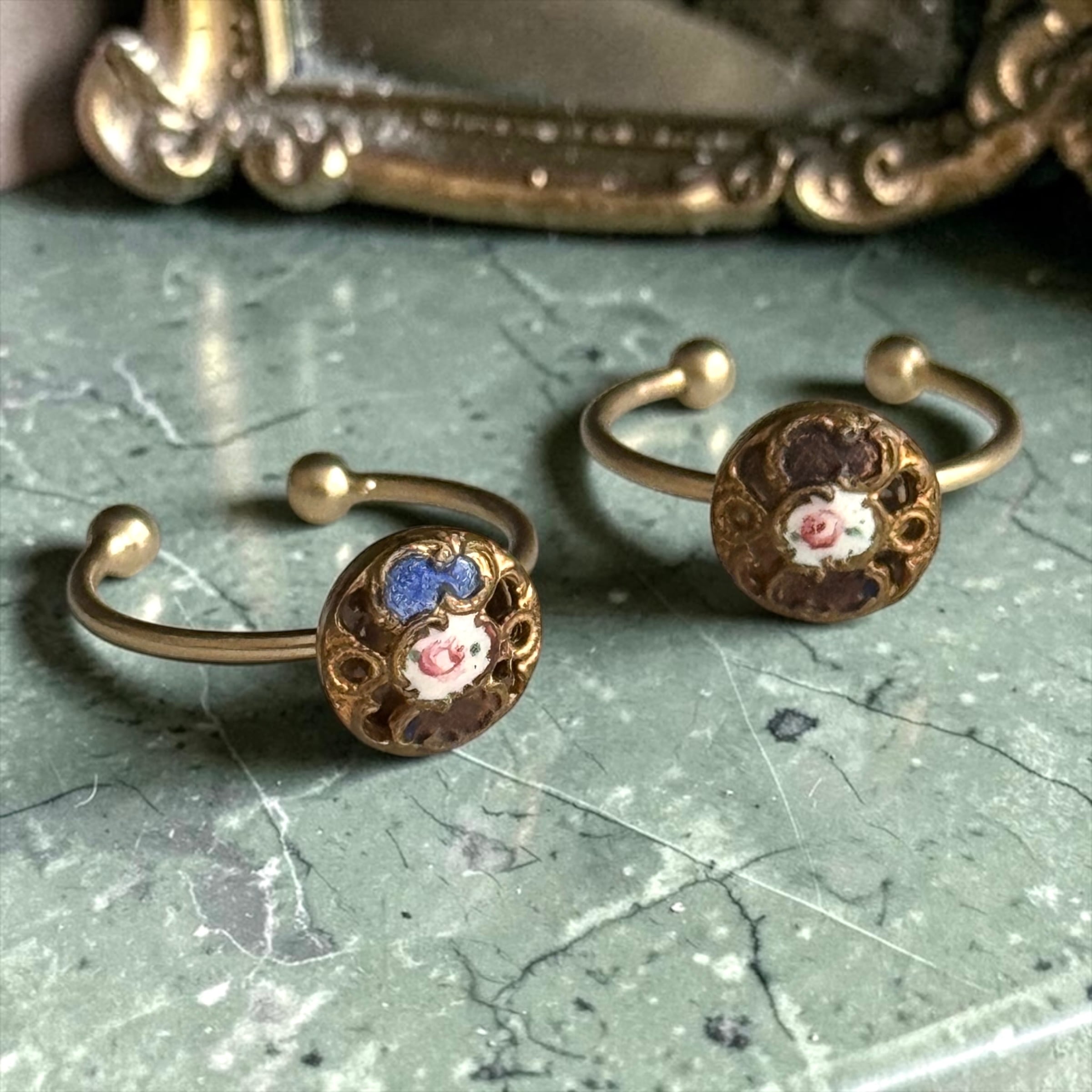 Camée Noir (カメ・ノワール リング) maruo vintage Camée Noir Ring【vintage】 | maruo