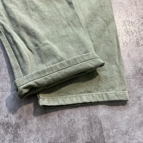 希少色 モスグリーン ダブルニー Carhartt B136-MOS 36×32 詳細写真16