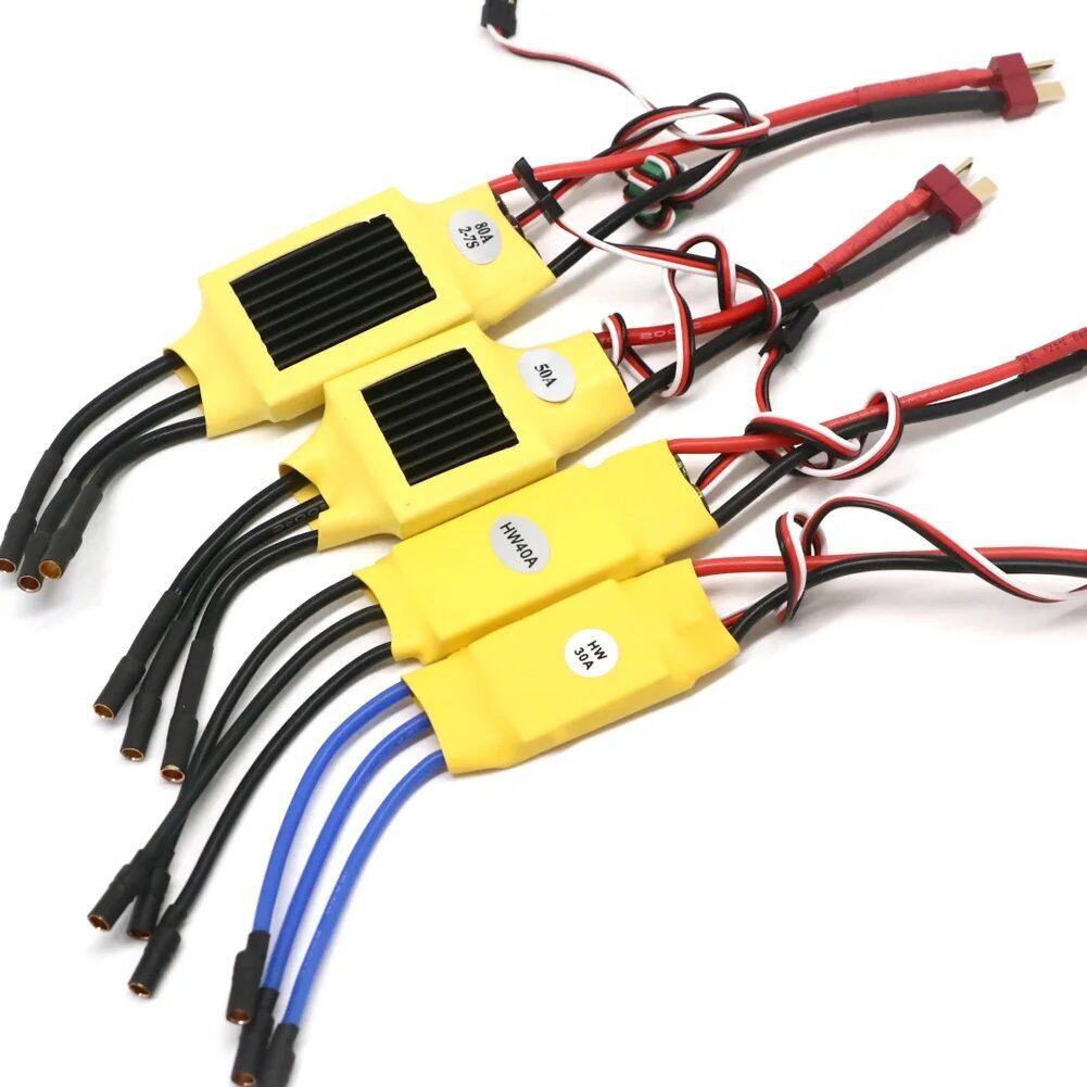 遠赤外線　業務用2台 XXD 30A ブラシレス モーター ESC RC 飛行機クアッドコプター ドローン