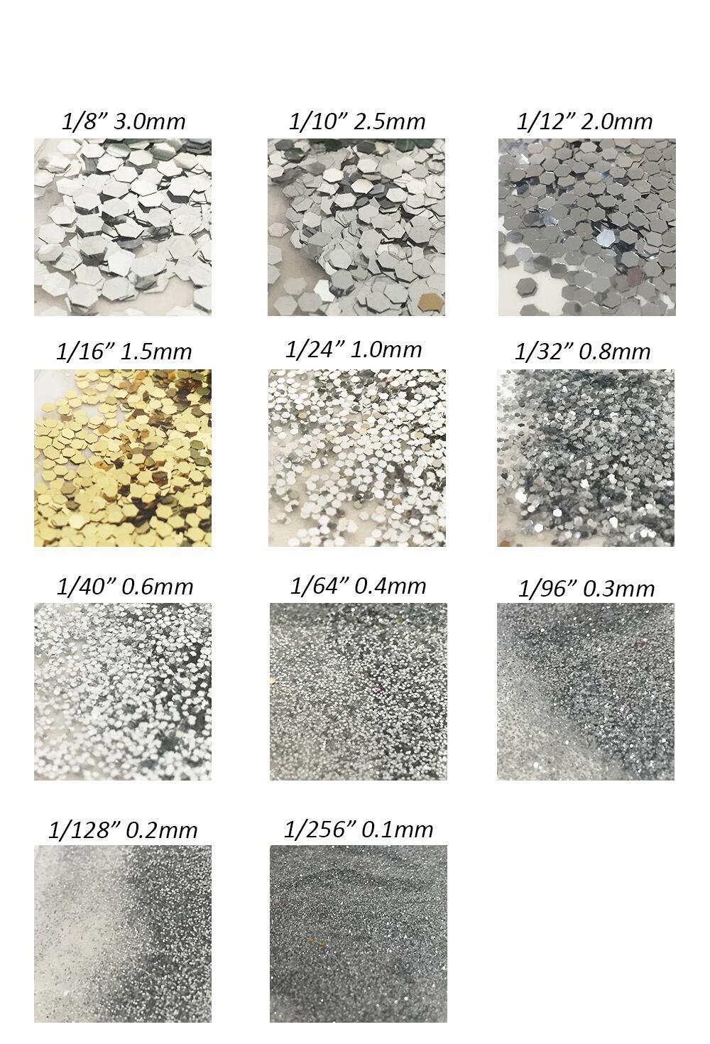 GLEAMS ラメフレーク ( シルバー ) ( 100g ) ( B0100 ) ラメパウダー