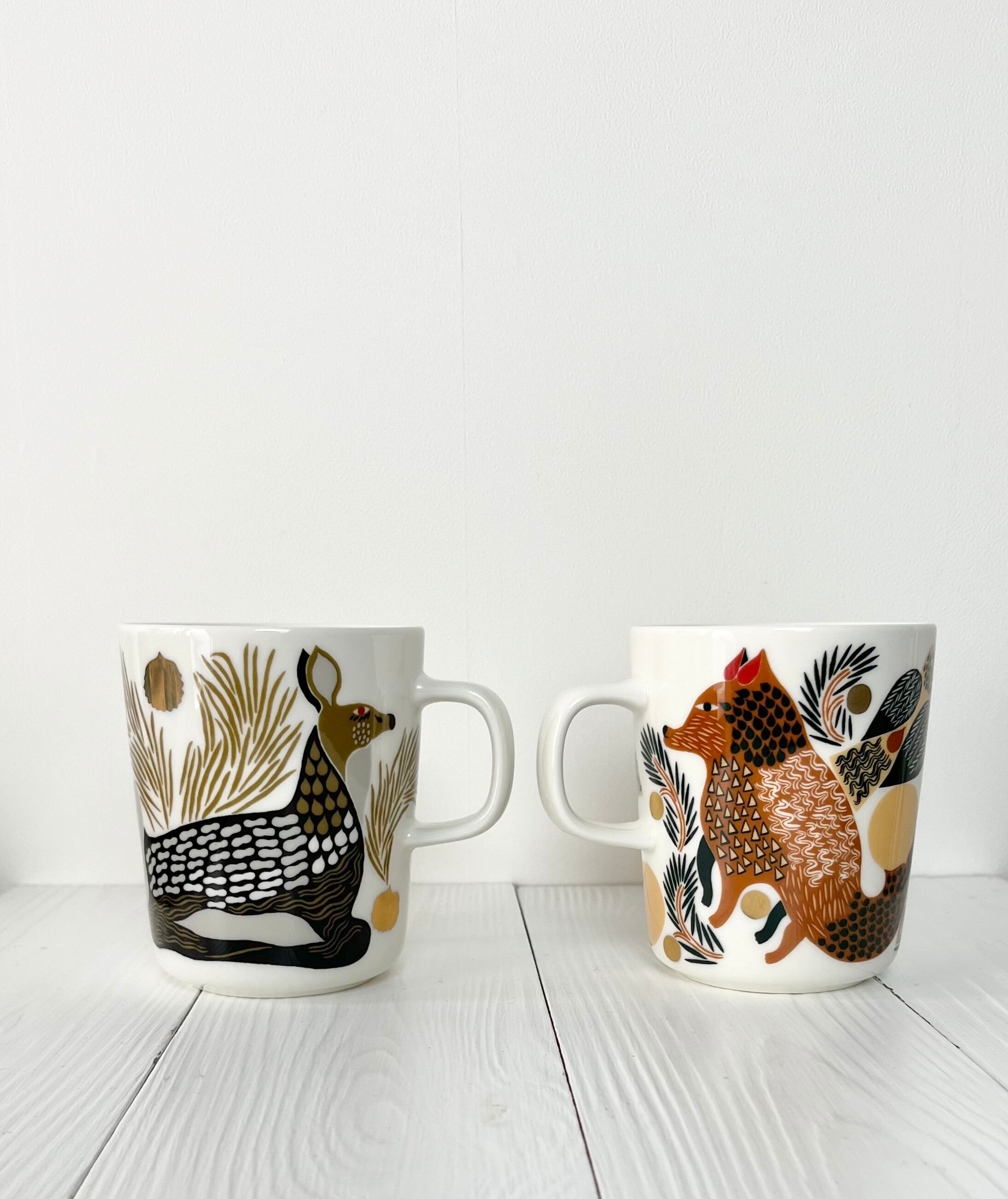 Ketunmarja&Peura マグカップセット 北欧雑貨 marimekko マリメッコ