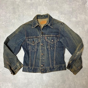 60s 70s levi's 70505 ビッグE デニムジャケット　4th