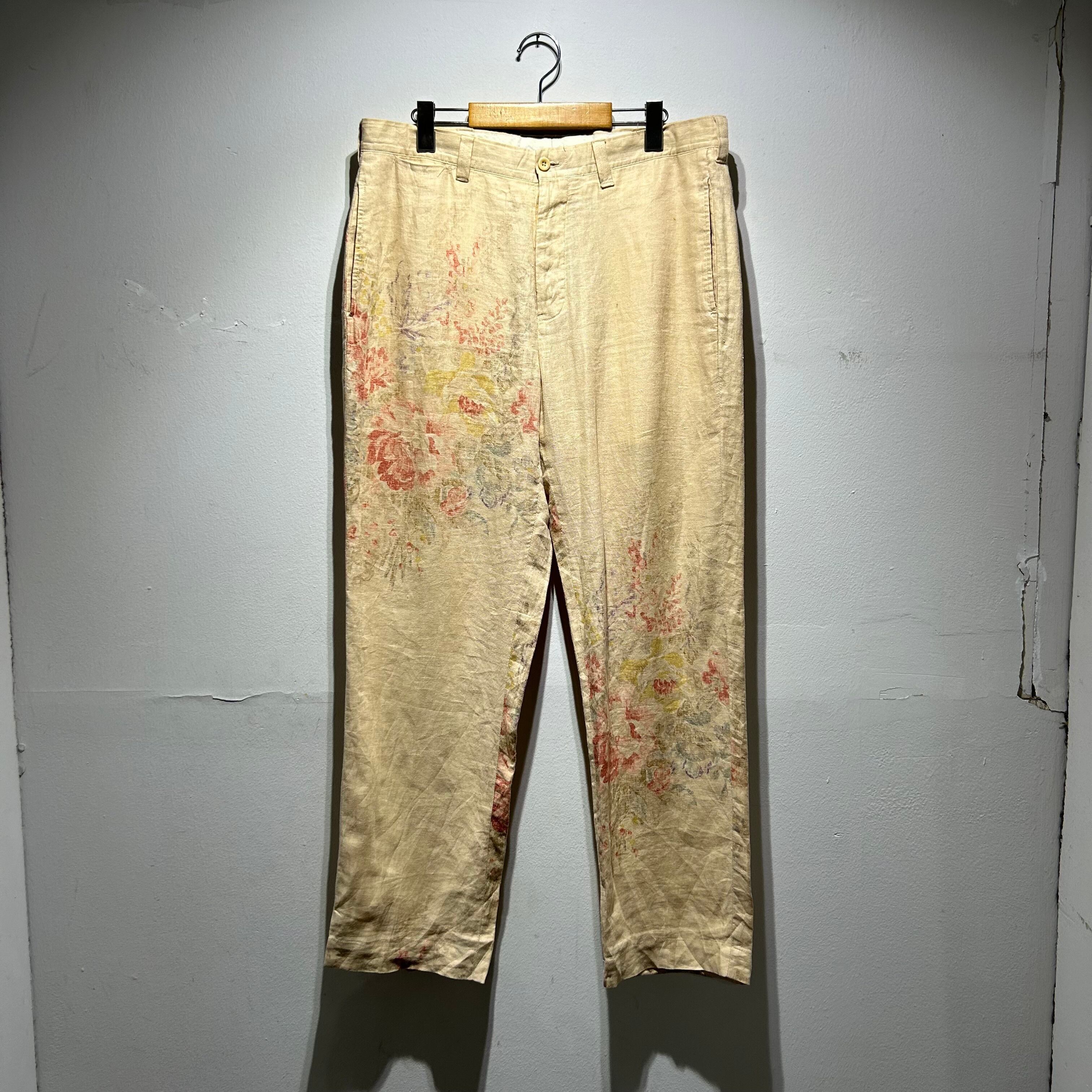 Polo Ralph Lauren "花柄" linen pants【仙台店】