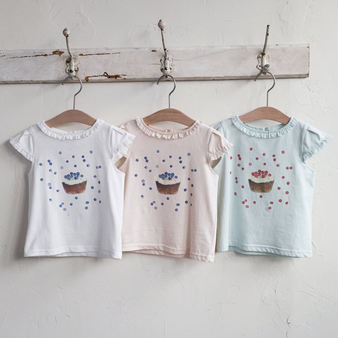 【予約】Blueberry Tee / puella FLO